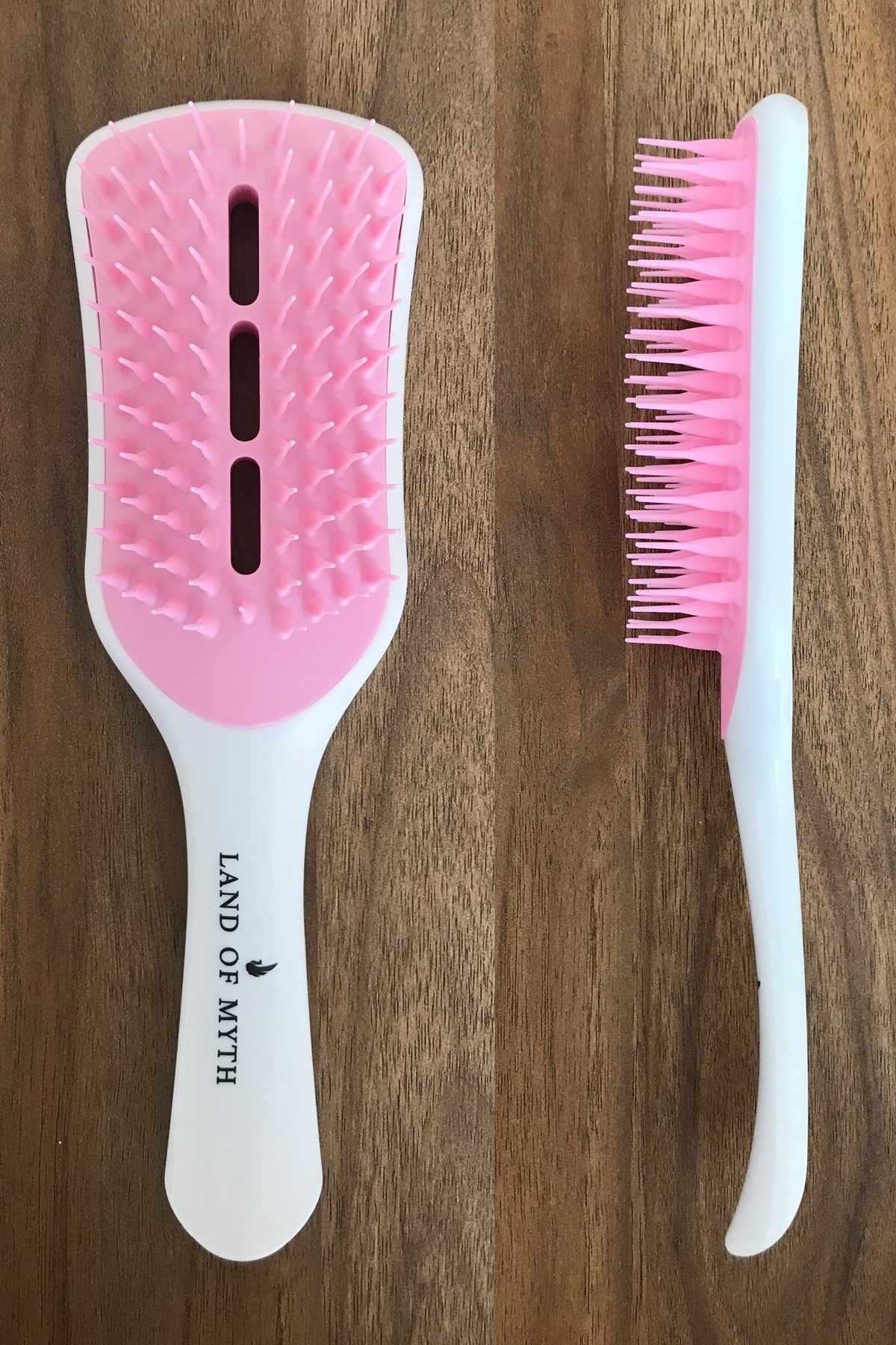 LOM1252 Hızlı Fön & Şekillendirme Fırçası Quick Blow Drying - PINK-WHITE